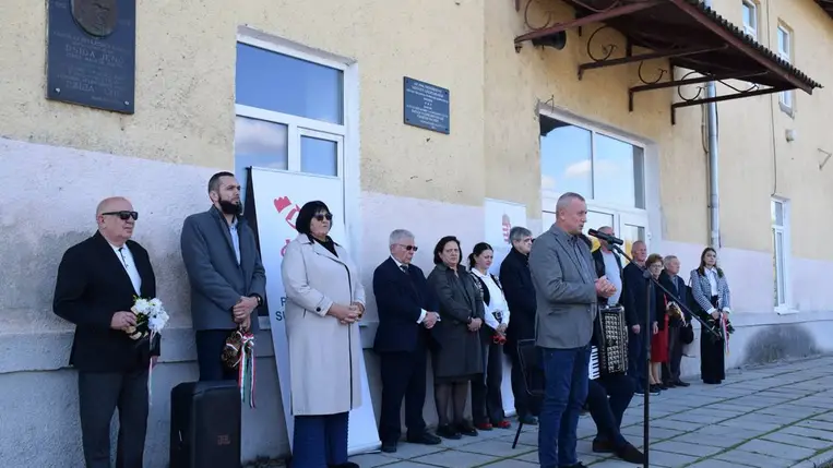 Október 9. – Beregszász gyásznapja. A ’44-es bombázás áldozataira emlékeztek. Fotó: Kárpátinfó/ Kovács Erzsébet