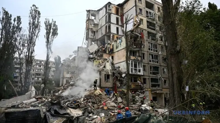 Súlyos orosz támadás Kijev ellen július 31-én éjszaka, sokan megsérültek. Fotó: Ukrinform