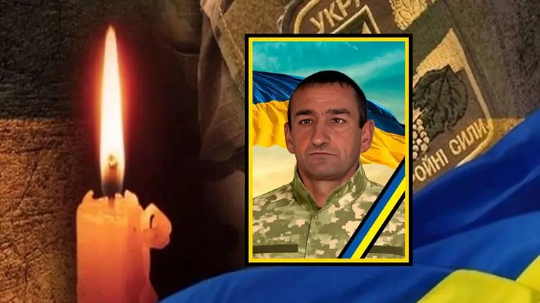 A 50 éves Petro Bojko a Donyecki területen esett el, búcsúztatása április 12-én lesz Bilkén. Fotó: Bilkei Községi Tanács / Facebook