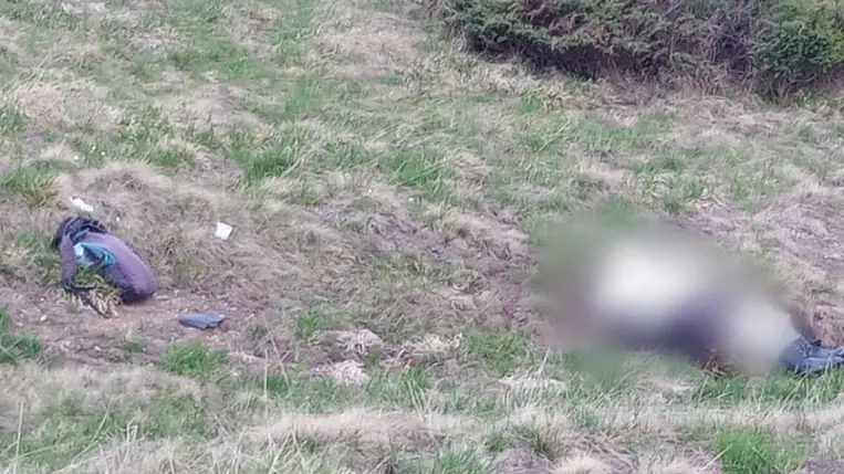 Gyilove/Terebesfejérpatak / Rahói járás / Kárpátalja / Ukrajna / Férfi holttest / Kárpátok / Ukrán-román határ / hegyvidék / Kárpátalja hírek / Ukrán Állami Határőrszolgálat - DPSZU / Ukrán határőrök