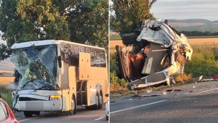 Romániában egy ukránokkal teli busz összeütközött egy kisbusszal, egy ember életét vesztette