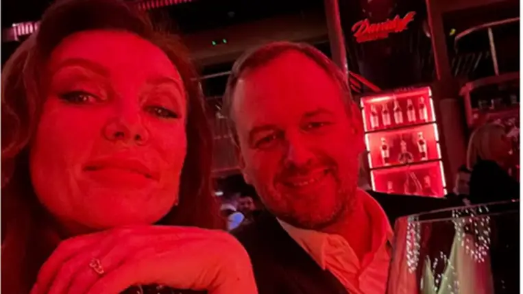 Rúzsa Magdi ritkán látott férjével közös szelfin