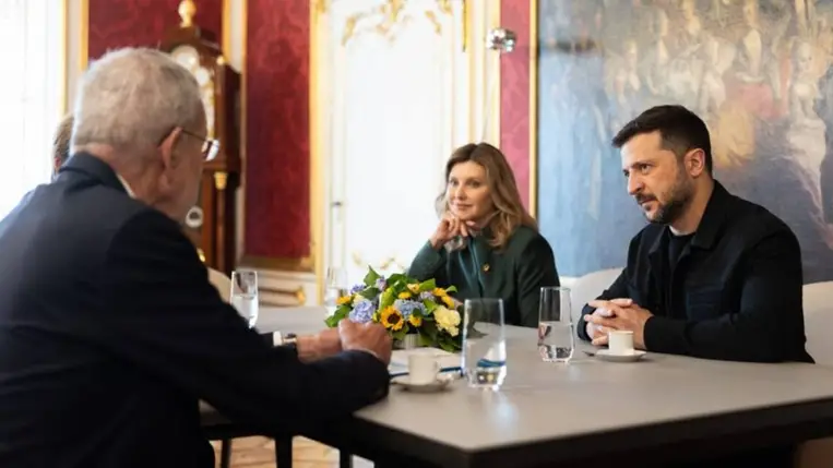 Ukrajna és Ausztria több dokumentumot írt alá Zelenszkij látogatása során