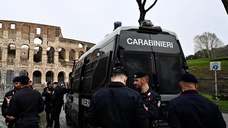 Vérfagyasztó baleset történt egy turistával a római Colosseumnál. Illusztráció. (Fotó: MTI/EPA-ANSA/Riccardo Antimiani)