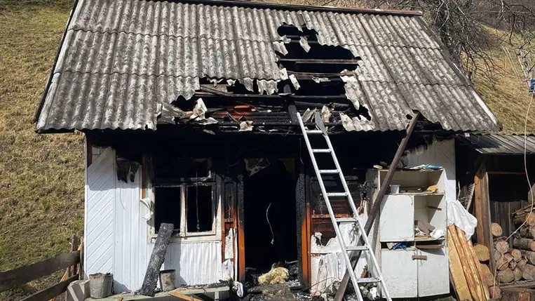 Újabb halálos tűzeset Kárpátalján. Fotó: DSZNSZ