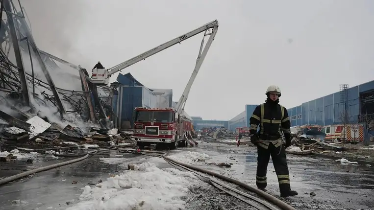 Amerikai gyárakat lövet Vlagyimir Putyin Ukrajnában. Fotó: Viktoriia Yakymenko/Global Images Ukraine, via Getty Images