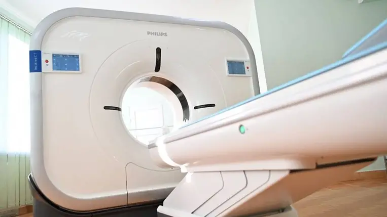  Új számítógépes tomográf kezdett működni a Kárpátaljai Megyei Gyermekkórházban