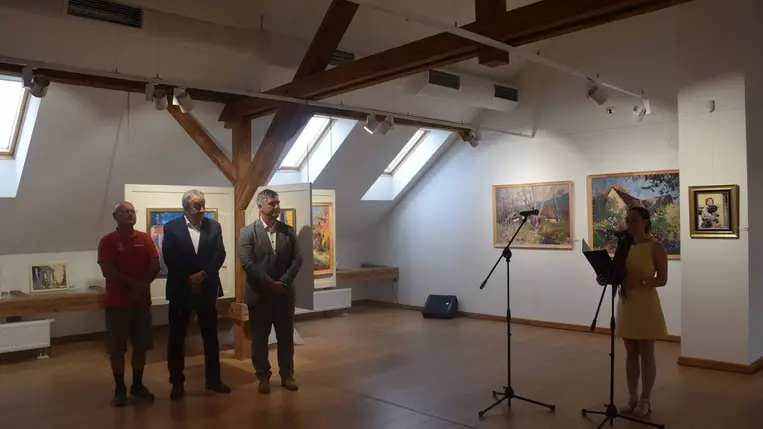 Gogola Zoltán kiállítása Munkácson - Kárpátaljai festőiskola – a megújulás útján
