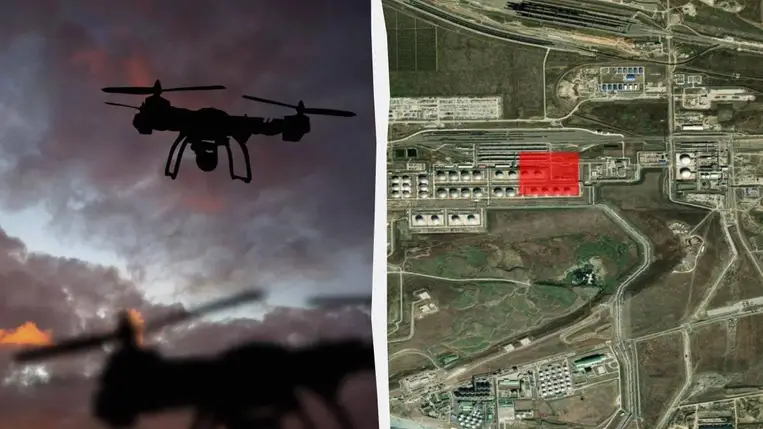 Dróntámadás érte Oroszország kulcsfontosságú kikötőjét: kigyulladt a tamanyi olajterminál. Fotó: NASA Firms, фото ua.depositphotos.com