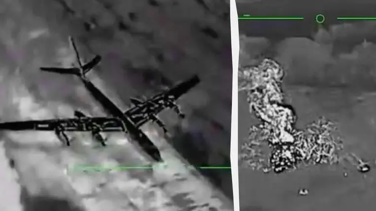 Orosz repülőteret bombáztak éjjel az ukránok. Fotó: Unian