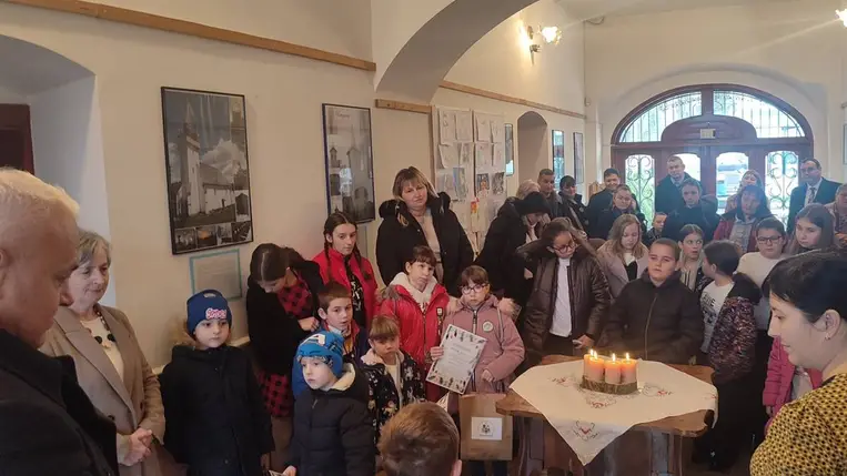 A reformáció gyermekei adventi találkozója a KRE Múzeumában és Levéltárában - Dicsőség Istennek, békesség embernek