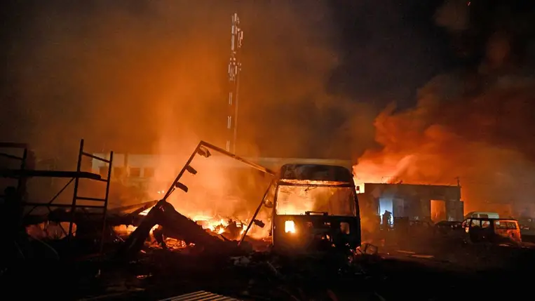 Nagyszabású orosz támadás érte Odesszát. Fotó: Internet