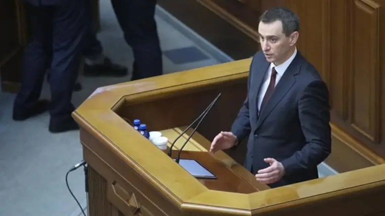 Ukrajna egészségügyi minisztere, Viktor Ljasko. Fotó: Ukrinform