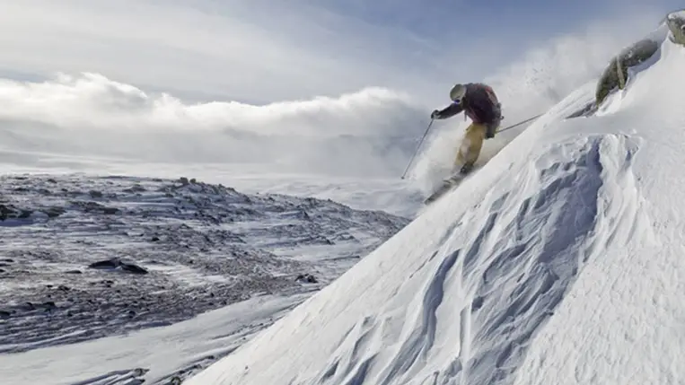 Anna Bågenholm nem először csúszott le azon a meredek hegyoldalon Per Breiehagen / Getty Images Hungary