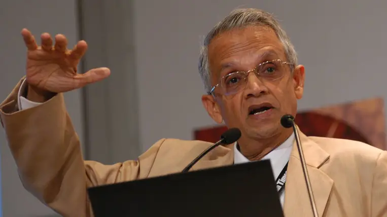 Veerabhadran Ramanathan 2007. október 13-án. Fotó: Sanjeev Verma / Hindustan Times / Getty Images