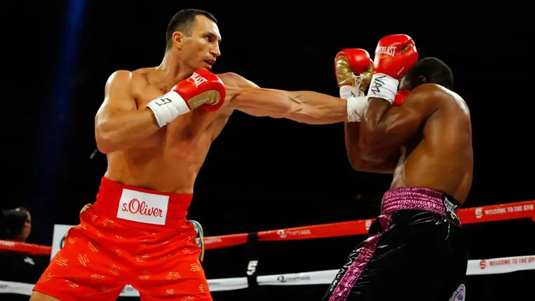 Volodimir Klicsko Bryant Jennings ellen küzd a Madison Square Gardenben 2015. április 25-én. Fotó: Al Bello / Bongarts / Getty Images