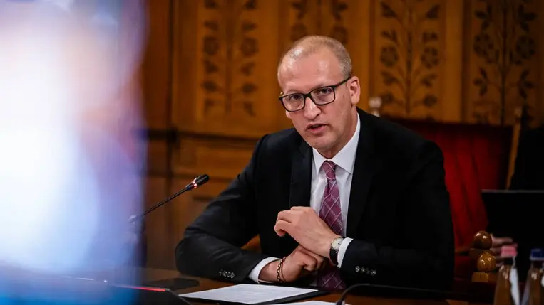 Tarr Zoltán 2026. május 12-én. Fotó: Papajcsik Péter / Index