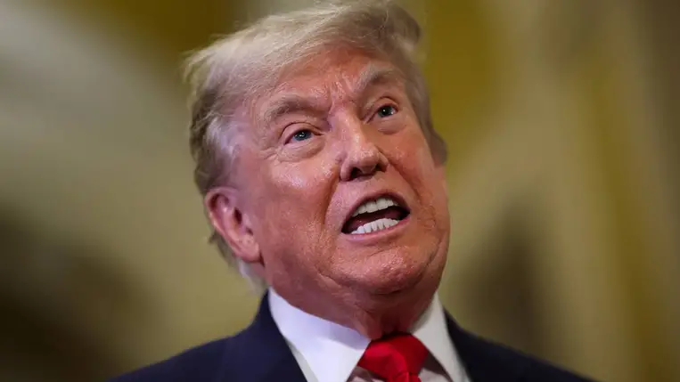 Donald Trump 2026. június 24-én. Fotó: Kevin Dietsch / Getty Images