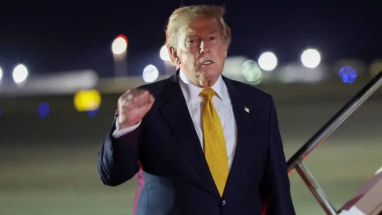 Donald Trump 2026. július 8-án. Fotó: Win McNamee / Getty Images