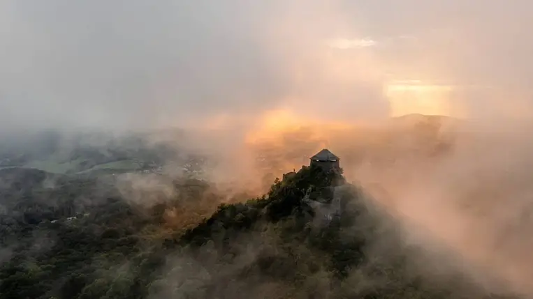 Ködös időjárás. Illusztráció. Fotó: MTI/Komka Péter