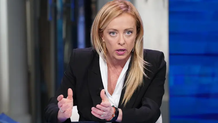 Giorgia Meloni olasz kormányfő
