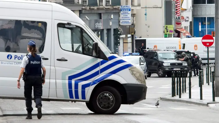 Belga rendőrség ( Illusztráció )