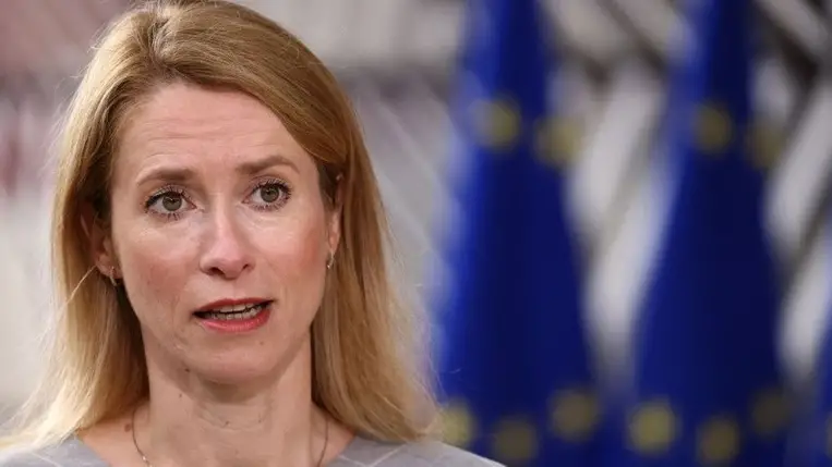 Kaja Kallas észt miniszterelnök