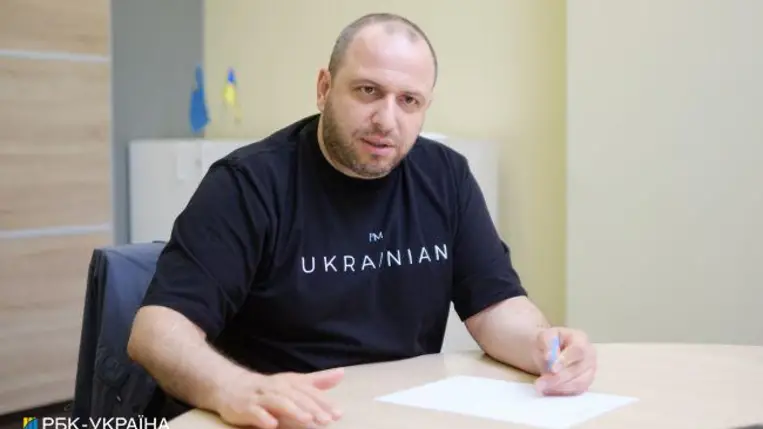Rusztem Umjerov, Ukrajna védelmi minisztere. Fotó: rbc.ua