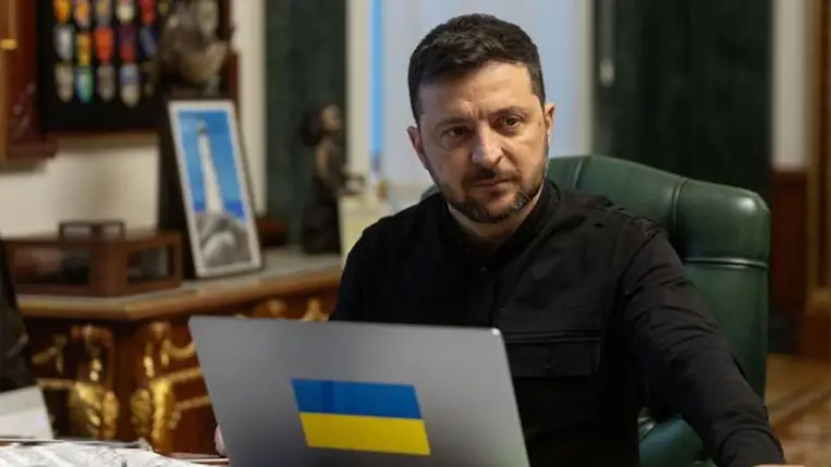 Volodimir Zelenszkij ukrán elnök. Fоtó: facebook.com