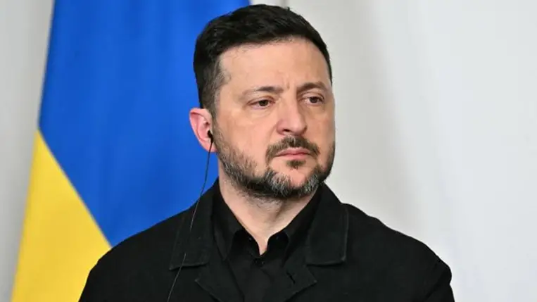 Volodimir Zelenszkij ukrán elnök. Fotó: Getty Images
