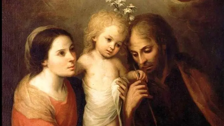 Juan-Simon Gutiérrez A Szent Család (Forrás: Wikipédia)