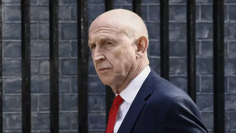 John Healey, brit védelmi miniszter (Fotó: BROOK MITCHELL/AFP)