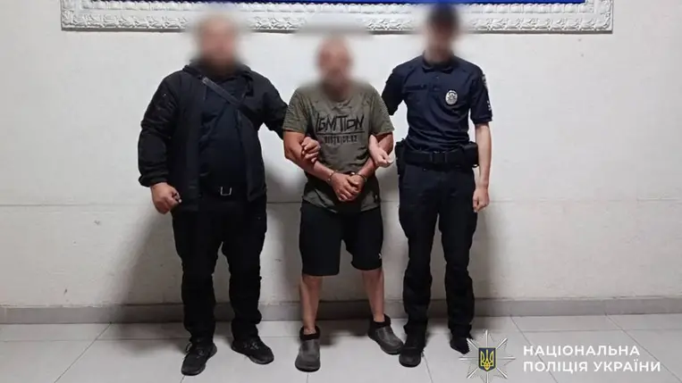 Halálos kimenetelű verekedés miatt nyomoznak Técsőn: őrizetbe vettek egy 43 éves férfit. Fotó: Ukrán Nemzeti Rendőrség