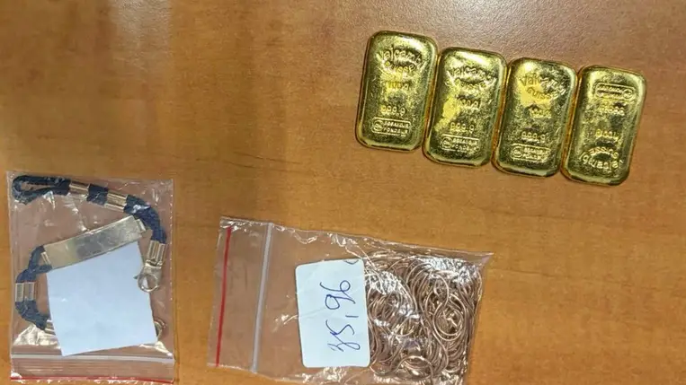 Aranycsempészetet akadályoztak meg az ukrán–román határon. Fotó: DPSZU