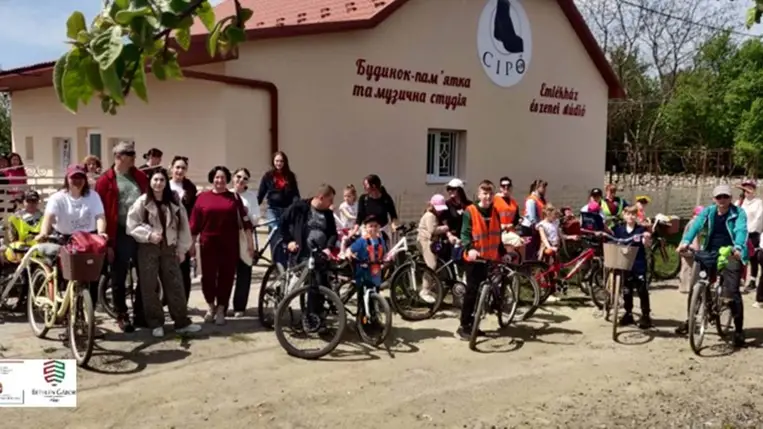 Nagycsaládosok kerékpártúrája az Ung-vidéken - Közösség, mozgás és lelki feltöltődés 
