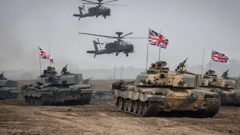 Brit hadsereg. Illusztráció. Fotó: X.com