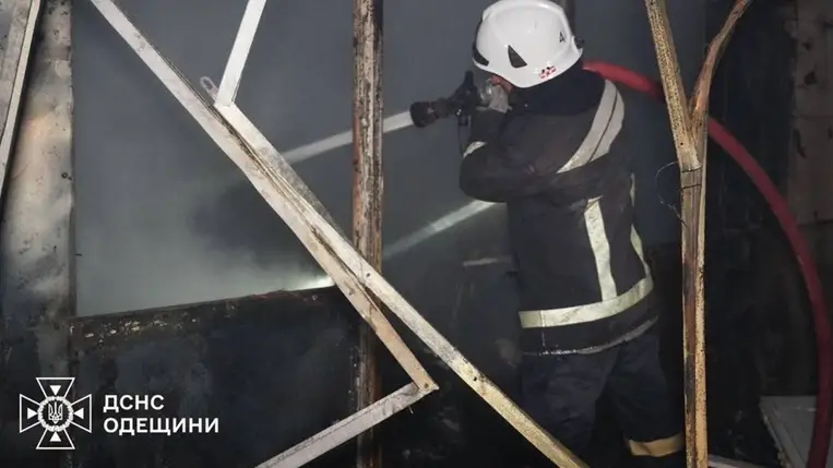 Dróntámadás érte Odessza térségét. Fotó: X