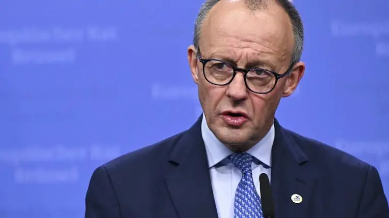 Merz: Először nyílhat valódi esély a békére Ukrajnában Trump támogatásával. Fotó: consilium.europa.eu