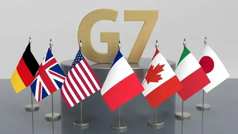 G7-országok. Illusztráció