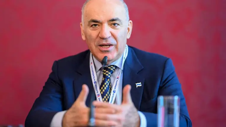 Garry Kasparov. Fotó: Max Slovencik/APA/AFP via Getty Images