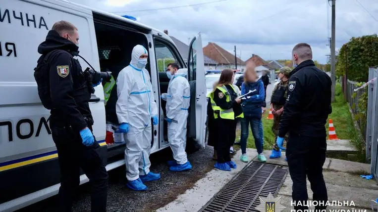 Kettős gyilkosság Beregszász közelében: a rendőrség elfogta az idős házaspár feltételezett gyilkosát. Fotó: Ukrán Nemzeti Rendőrség