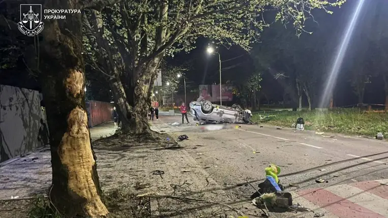 Ittasan, extrém sebességgel vezetett: elítélték az ungvári tragédia okozóját. Fotó: Kárpátaljai Megyei Ügyészség