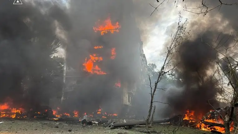 Halálos orosz légicsapások érték Zaporizzsját, Herszont és Odesszát. Fotó: X