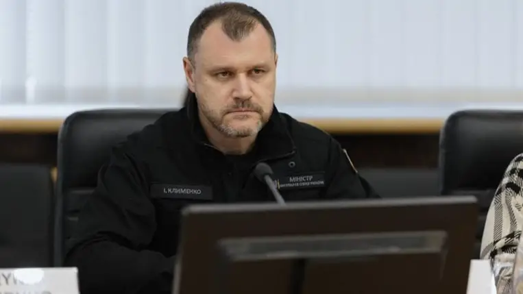 Ihor Klimenko, az ukrán Belügyminisztérium vezetője