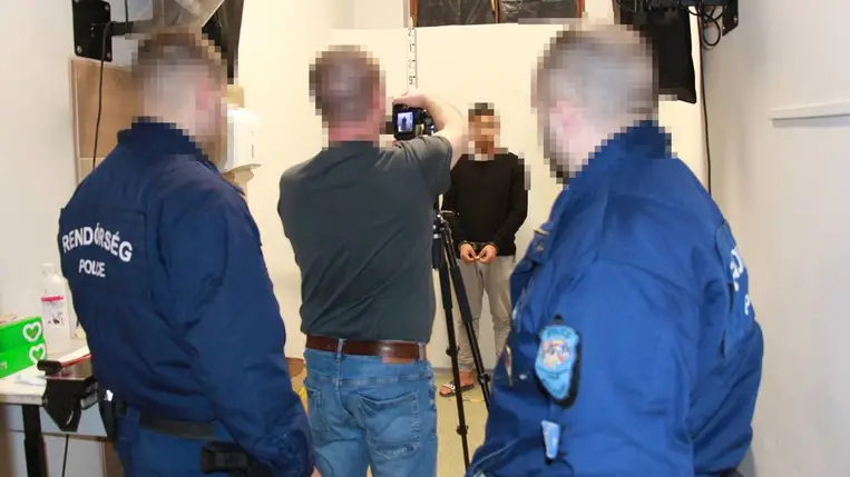 Lezárt ügy: Emberölés Szatmárcsekén. Fotó: Police.hu.