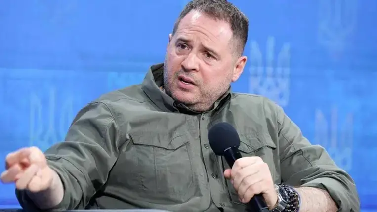 Andrij Jermak, az ukrán Elnöki Iroda volt vezetője. Fotó: Unian