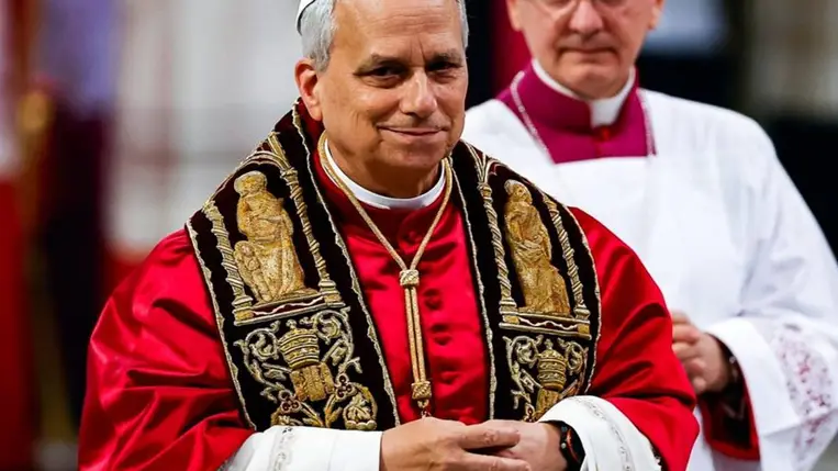 XIV. Leo pápa (Fotó: MTI/EPA/ANSA/Angelo Carconi)