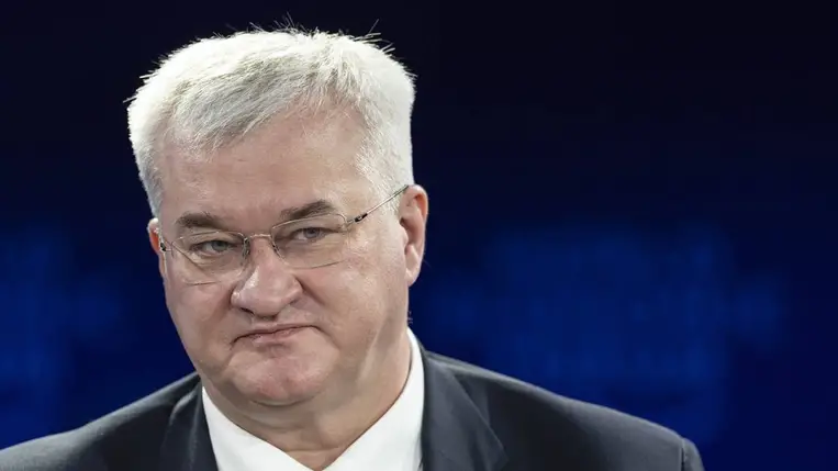 Andrij Szibiha ukrán külügyminiszter (Fotó: MTI/EPA-KEYSTONE/Michael Buholzer)