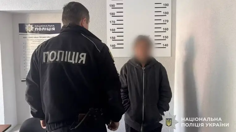 Késes támadás Beregszászon: ittas nő sebesített meg egy 24 éves helyi lakost. Fotó: Ukrán Nemzeti Rendőrség