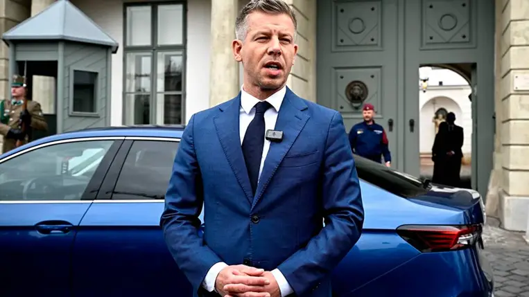 Magyar Péter. Fotó: MTI/Hegedüs Róbert